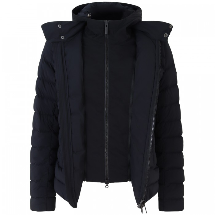 Piumino nero per uomo