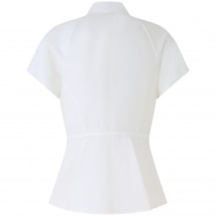 Camicia bianca con rouches... 2