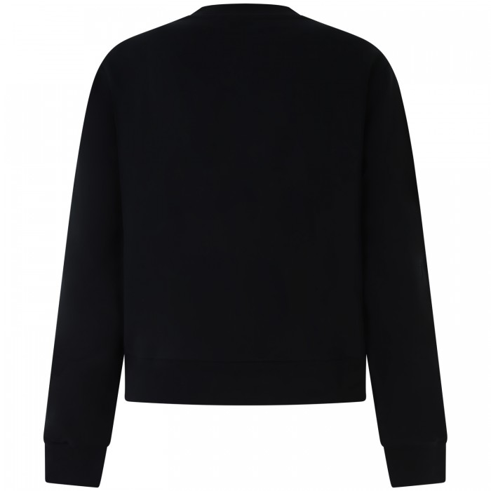 Felpa nera per donna