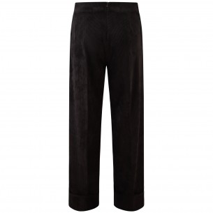 Pantalone marrone a costine... 2