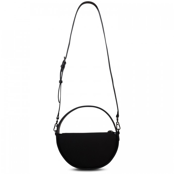 Tracolla nera con strass per donna Tracolla nera con strass per donna