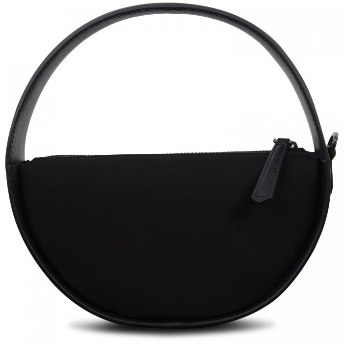 Tracolla nera con strass per donna Tracolla nera con strass per donna