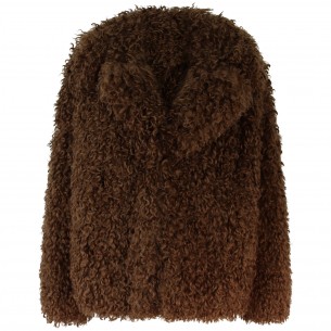 Cappotto marrone 'FAUX FUR...