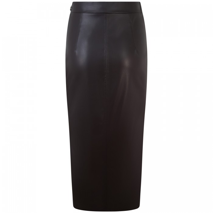 Gonna marrone in ecopelle 'LONGUETTE... Gonna marrone in ecopelle 'LONGUETTE...