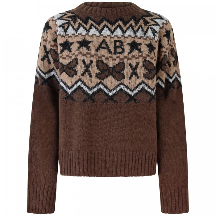 Maglione marrone per donna 'PULL MIRA ' Maglione marrone per donna 'PULL MIRA '