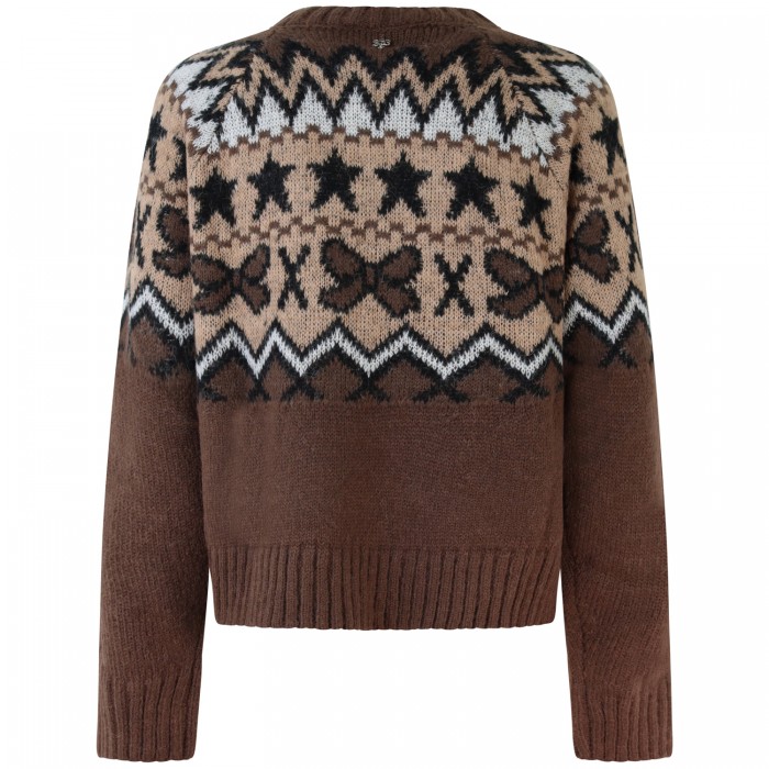 Maglione marrone per donna 'PULL MIRA ' Maglione marrone per donna 'PULL MIRA '