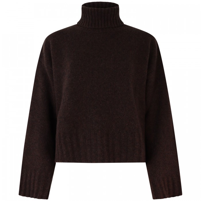 Maglione marrone per donna...