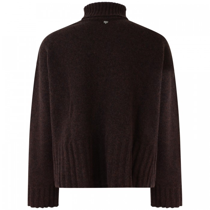 Maglione marrone per donna...