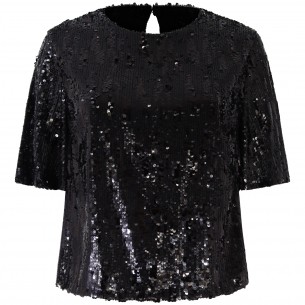 Blusa nera 'TOP LULU''per...