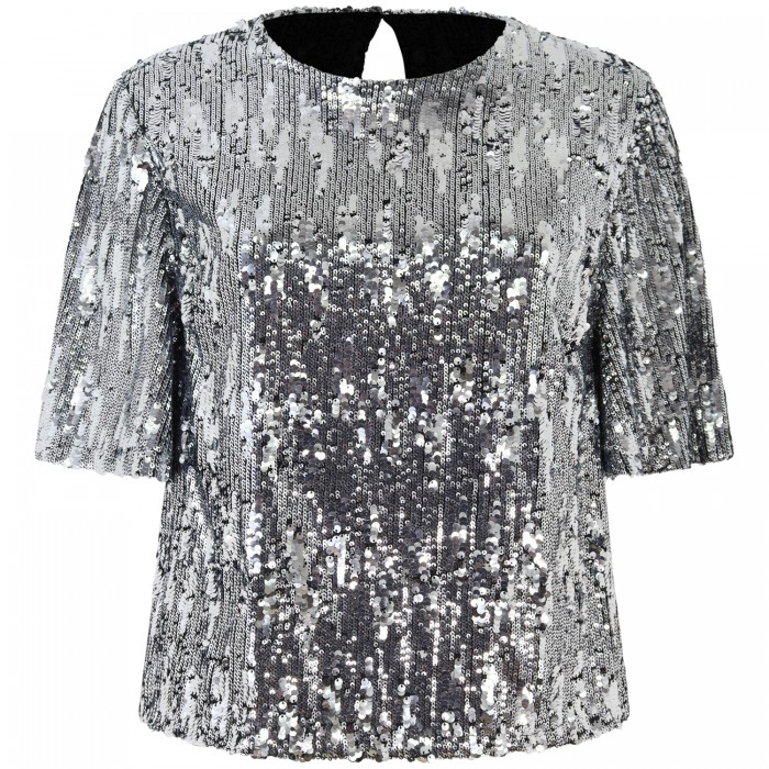 Blusa argento 'TOP LULU''per donna Blusa argento 'TOP LULU''per donna