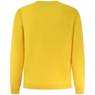 Maglione giallo con logo... 2