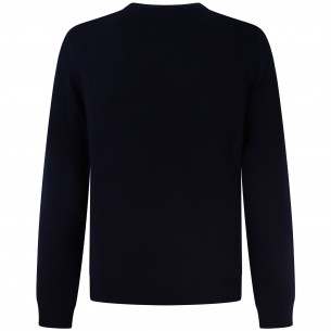 Maglione blu con logo... 2