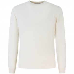 Maglione bianco per uomo