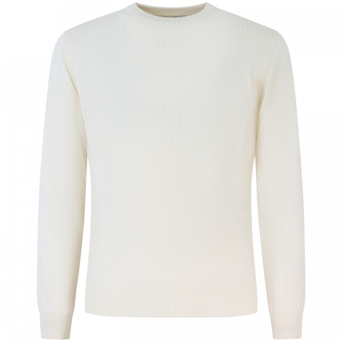 Maglione bianco per uomo Maglione bianco per uomo