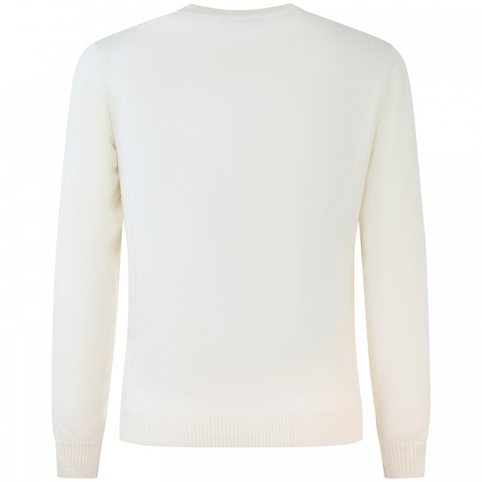 Maglione bianco per uomo Maglione bianco per uomo