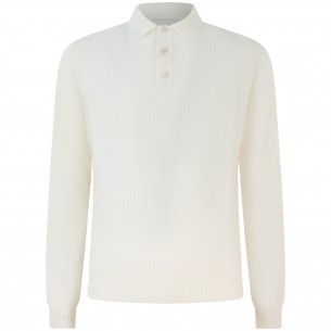 Maglione bianco per uomo 2