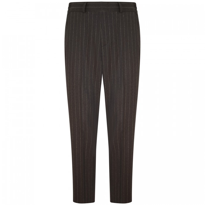 Pantalone grigio gessato per uomo Pantalone grigio gessato per uomo