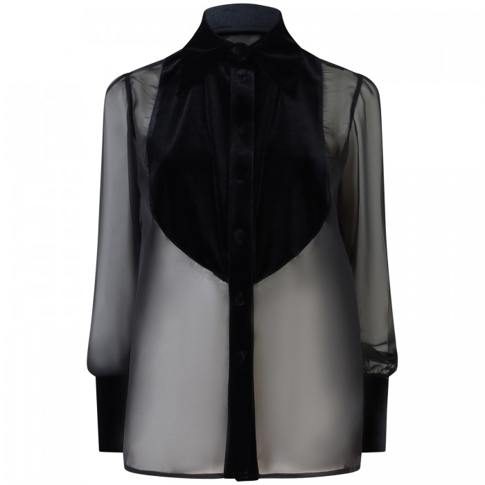 Camicia nera per donna Camicia nera per donna