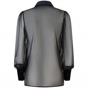 Camicia nera per donna 2