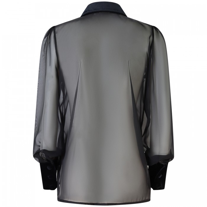 Camicia nera per donna Camicia nera per donna