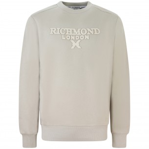 Felpa beige per uomo