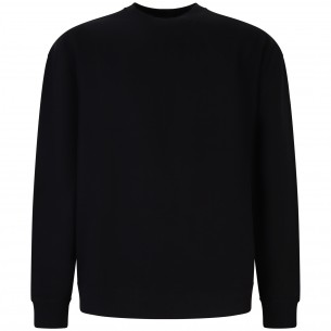 Felpa nera per uomo 2