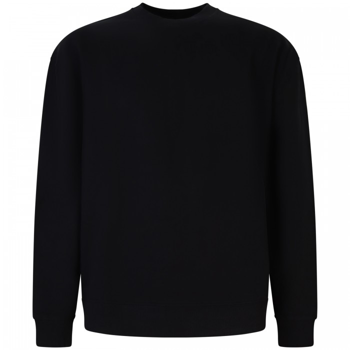 Felpa nera per uomo Felpa nera per uomo