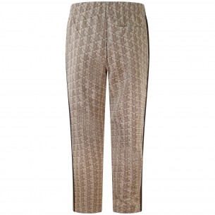 Pantalone tuta marrone con... 2