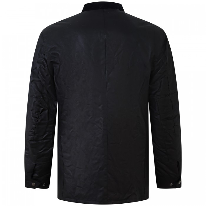 Giubbotto nero 'WAX JACKET' per uomo