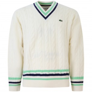 Maglione bianco con mini...