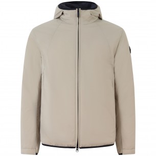 Giubbotto beige con mini...