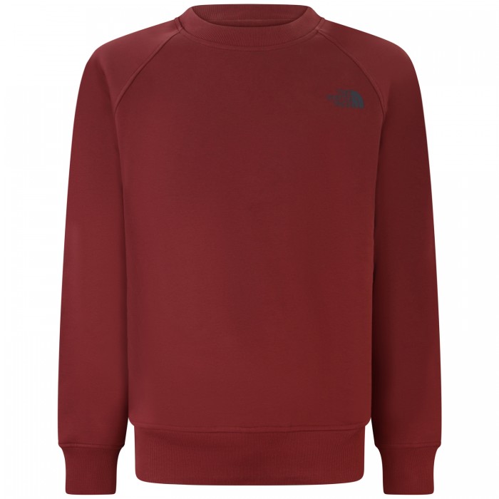 Felpa bordeaux con maxi logo...