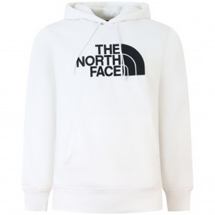 Felpa bianca con cappuccio...