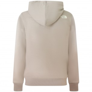 Felpa beige con cappuccio... 2