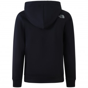 Felpa nera con cappuccio... 2