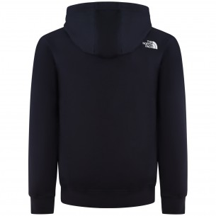 Felpa nera con cappuccio... 2