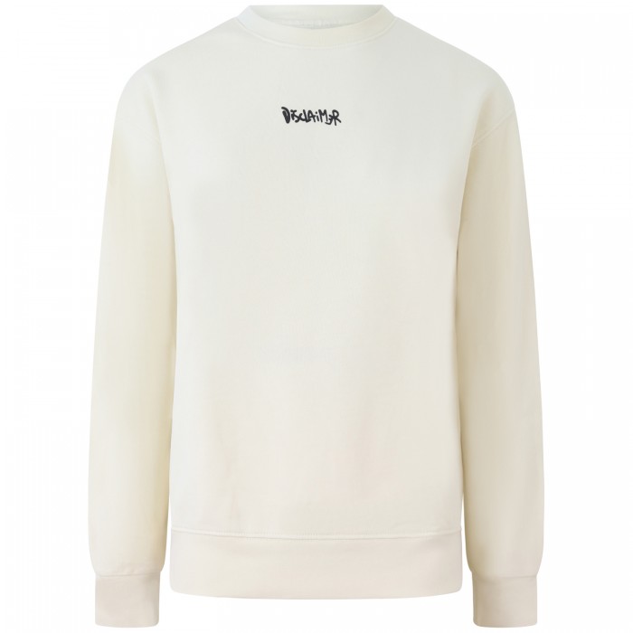 Felpa panna per donna