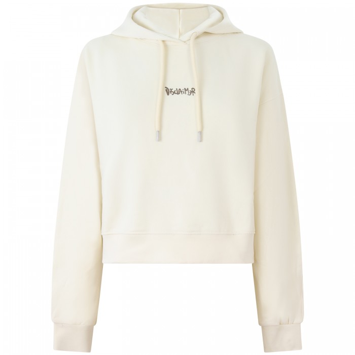 Felpa con stampa  maculata  per donna