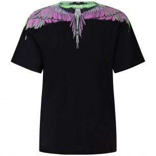 T-shirt nera con stampa... 2