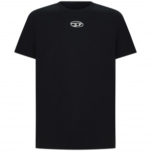 T-shirt nera per uomo