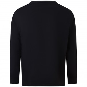 T-shirt nera per uomo 2