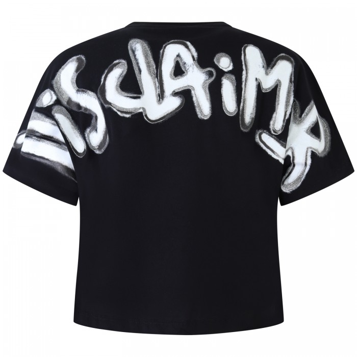 T-shirt nera per donna