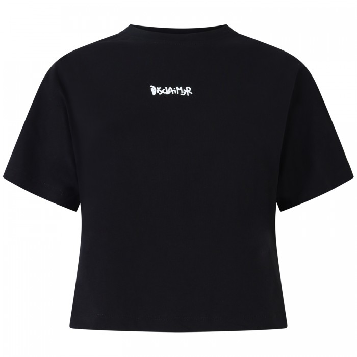 T-shirt nera per donna