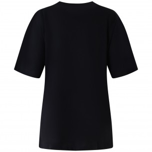 T-shirt nera per donna 2