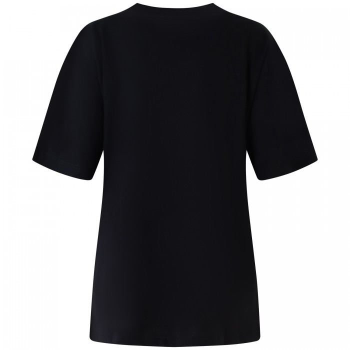 T-shirt nera per donna