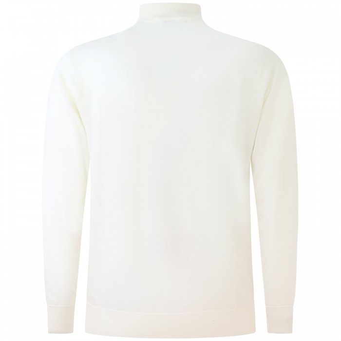 Lupetto bianco per uomo