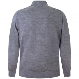 Maglione grigio  per uomo 2
