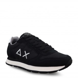 Sneakers nera con riporti... 2
