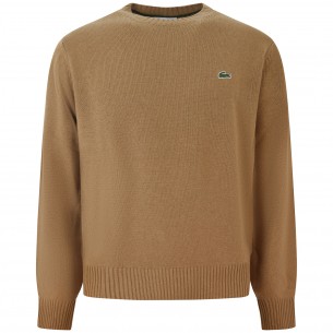 Maglione beige con mini...