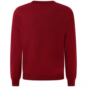 Maglione bordeaux con mini... 2